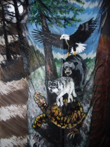 Oneida Turtle Clan on feathers