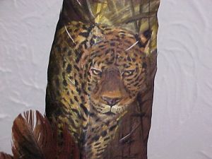 Jaguar Hunting on feather